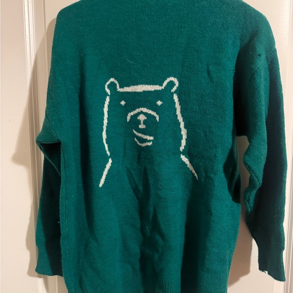 Teal “Pretty” Sweater - Picture 4 of 4